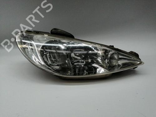 Used Right headlight PEUGEOT 206 Hatchback (2A/C) 1.4 HDi eco 70 (68 hp) 31353755