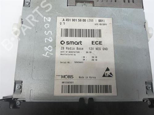 Radio SMART FORTWO Coupe (453) 1.0 (453.342, 453.343) | BP30853870E6 - Image 4