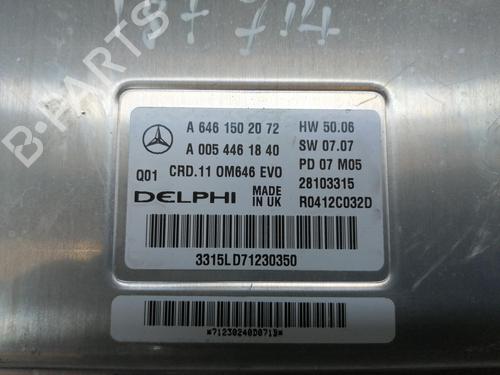 Engine control unit (ECU) MERCEDES-BENZ C-CLASS (W204) C 220 CDI (204.008) | BP18306938M57 