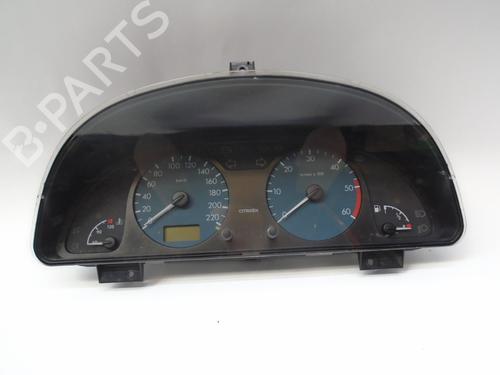 Used Instrument cluster CITROËN XSARA (N1) 2.0 HDi 90 (90 hp) 9840433