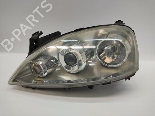 Venstre forlygte OPEL CORSA C (X01) 1.3 CDTI (F08, F68) (70 hp) 24969543