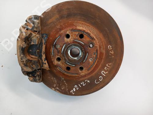 Used Left front steering knuckle OPEL CORSA E (X15) [2014-2025]  28517460