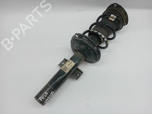 Used Right front shock absorber VW POLO VI (AW1, BZ1, AE1) 1.0 TSI (95 hp) 26550350