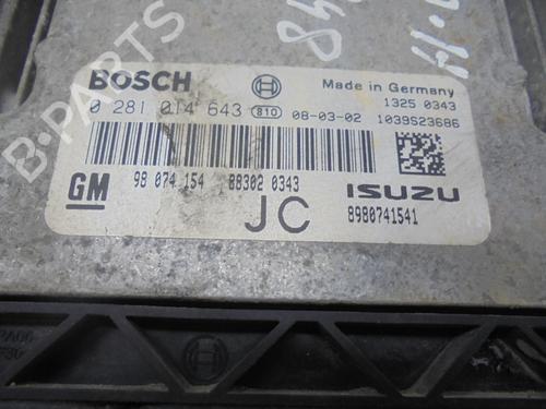 Engine control unit (ECU) OPEL ASTRA H Estate (A04) 1.7 CDTI (L35) | BP9574908M57 