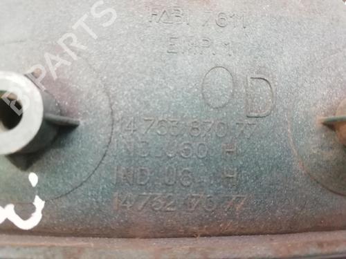 Front right exterior door handle CITROËN EVASION MPV (22, U6) 1.9 TD | BP16432837C129 