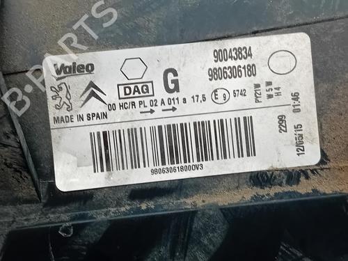 Venstre forlygte PEUGEOT PARTNER Tepee 1.6 VTi | BP37236570C28 - Image 2