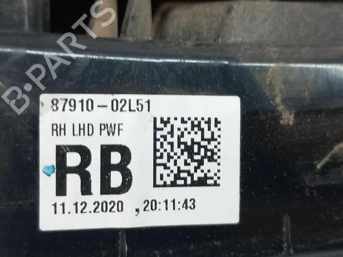 Right mirror TOYOTA COROLLA Estate (_E21_) 1.8 Hybrid (ZWE211W) | BP29350361C27 