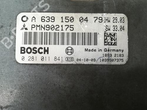 Engine control unit (ECU) SMART FORFOUR (454) 1.5 CDI (454.001) | BP15507641M57 