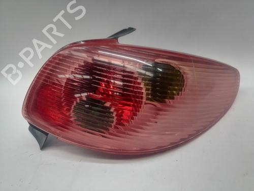 Used Right taillight PEUGEOT 206 Hatchback (2A/C) 1.4 HDi eco 70 (68 hp) 27592079