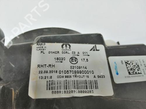 Right headlight FIAT TIPO Saloon (356_, 357_) | BP30545088C29