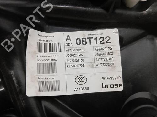 Front left window mechanism MERCEDES-BENZ A-CLASS (W177) A 180 (177.084) | BP38648435C22 - Image 3