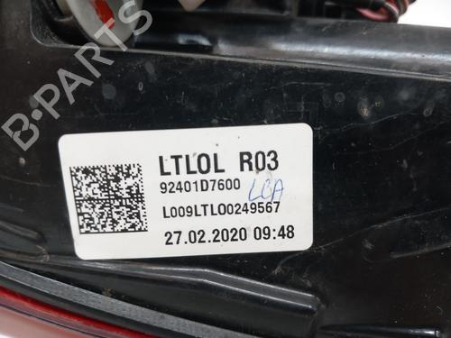 Left taillight HYUNDAI TUCSON (TL, TLE) 1.6 CRDi All-wheel Drive | BP28125252C34 