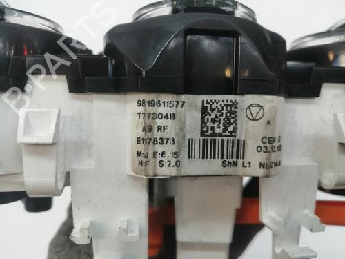 Climate control PEUGEOT 208 I (CA_, CC_) 1.2 THP 110 | BP17064153I5 