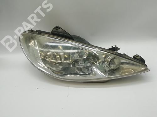 Used Right headlight Right headlight PEUGEOT 206 Hatchback (2A/C) 1.4 HDi eco 70 (68 hp) 10691388 10691388