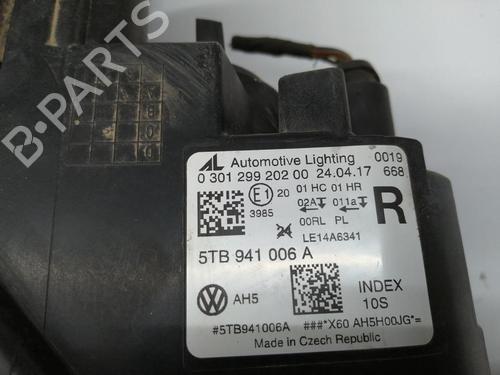 Right headlight VW TOURAN (5T1)  | BP29631834C29 