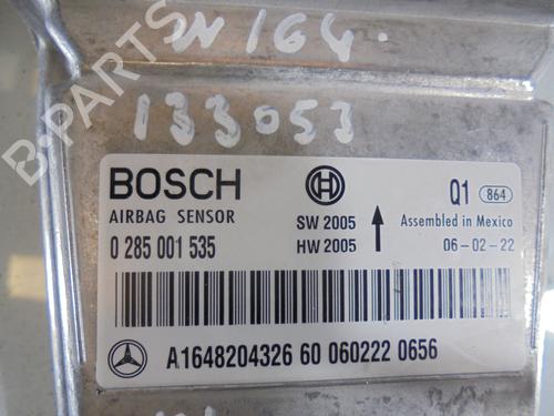 Airbag Kit MERCEDES-BENZ M-CLASS (W164) ML 320 CDI 4-matic (164.122) | BP5533234C86 