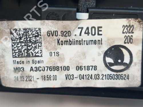 Instrument cluster SKODA FABIA III (NJ3)  | BP28156088C47 