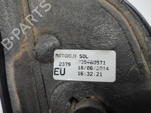 Left mirror CITROËN NEMO Box Body/MPV (AA_) 1.3 HDi 75 | BP29278692C26 
