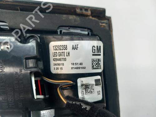 Left tailgate light OPEL ZAFIRA TOURER C (P12)  | BP29904165C79