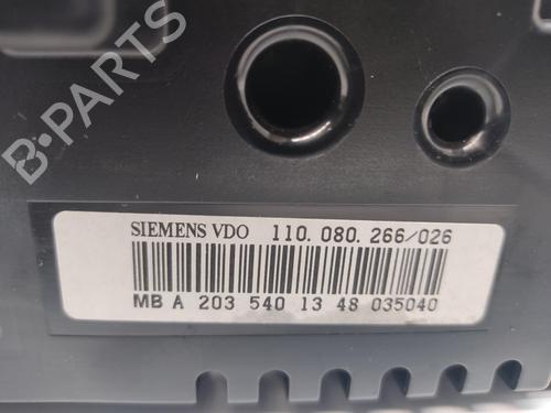 Instrument cluster MERCEDES-BENZ C-CLASS Coupe (CL203) C 220 CDI (203.708) | BP19154923C47 