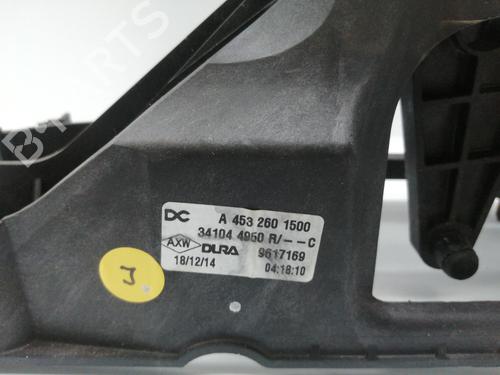 Gear lever SMART FORFOUR Hatchback (453) 1.0 (453.042, 453.043) | BP15603320M90 