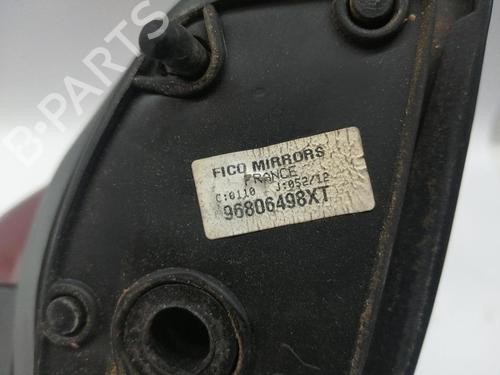 Left mirror PEUGEOT 207 (WA_, WC_) 1.6 HDi | BP30961579C26 