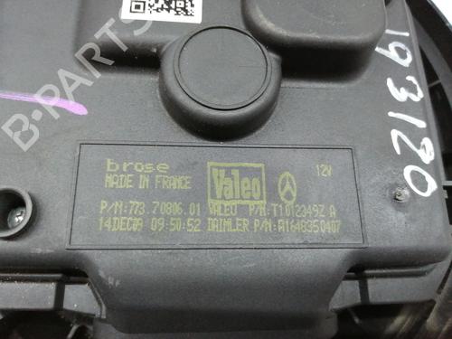 Heater blower motor MERCEDES-BENZ M-CLASS (W164) ML 280 CDI 4-matic (164.120) | BP21185042M62 
