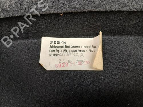 Rear parcel shelf OPEL ASTRA H GTC (A04) 1.8 (L08) | BP28047580C85 