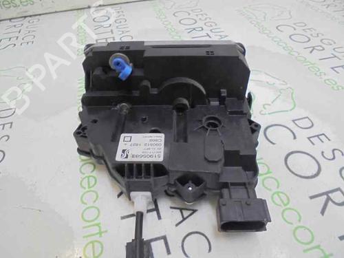 Front right lock FIAT PUNTO EVO (199_) 1.3 D Multijet (199AXC1A, 199BXC1A, 199AXT1A, 199BXT1A) | BP5460108C97 