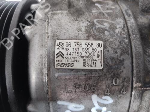 AC compressor PEUGEOT 5008 (0U_, 0E_) 2.0 HDi 150 / BlueHDi 150 | BP29393769M34 