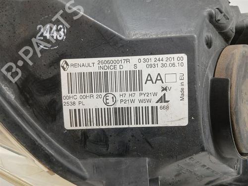 Left headlight RENAULT MEGANE III Hatchback (BZ0/1_, B3_) 1.5 dCi | BP38254197C28 - Image 4