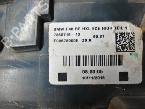 Right taillight BMW X1 (F48) sDrive 18 d | BP29255842C35 
