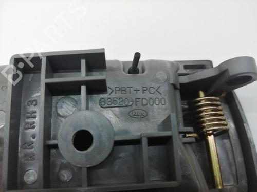 Rear right interior door handle KIA RIO I Hatchback (DC) 1.3 | BP28169406I16 