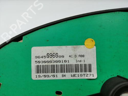 Kombiinstrument PEUGEOT 206 Hatchback (2A/C) 2.0 HDI 90 | BP29907899C47