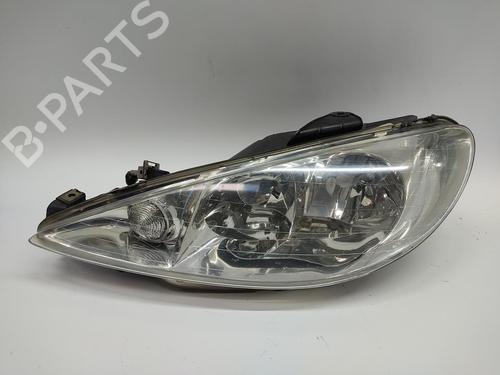 Used Left headlight Left headlight PEUGEOT 206 Hatchback (2A/C) [1998-2012] 34735783 34735783