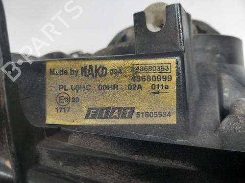 Højre forlygte FIAT DOBLO Box Body/MPV (223_) 1.3 D Multijet | BP29982349C29