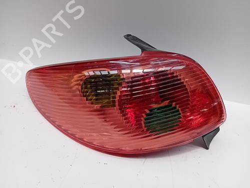 Used Left taillight Left taillight PEUGEOT 206 Hatchback (2A/C) [1998-2012] 36164122 36164122