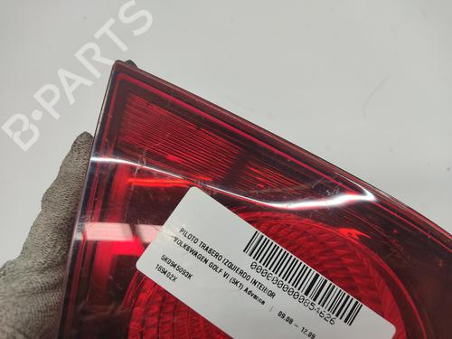 Left tailgate light VW GOLF VI (5K1)  | BP11855653C79 