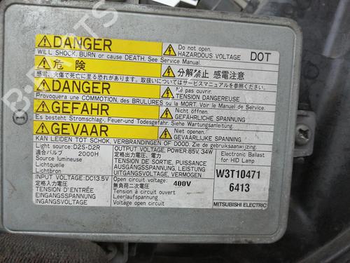 Left headlight HONDA ACCORD VII (CL, CN) 2.4 (CL9) | BP31808012C28