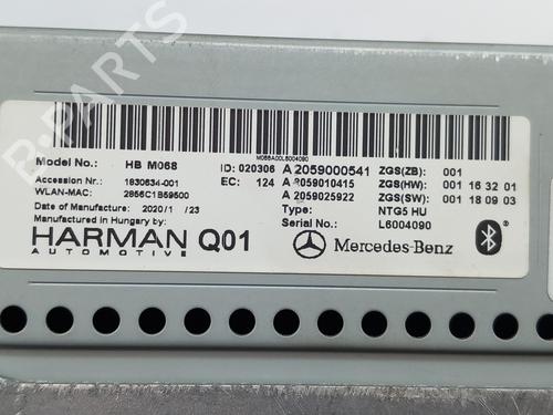 Radio MERCEDES-BENZ V-CLASS (W447)  | BP28501697E6