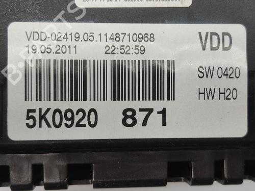 Instrument cluster VW GOLF VI (5K1) | BP36019998C47 - Image 2