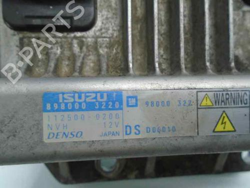 Engine control unit (ECU) OPEL MERIVA A MPV (X03) 1.7 CDTI (E75) | BP6572574M57 
