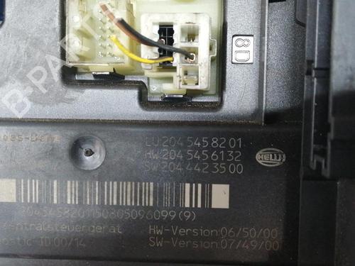 Fuse box MERCEDES-BENZ C-CLASS (W204) C 200 CDI (204.007, 204.006) | BP31316426E1 