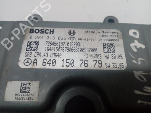 Engine control unit (ECU) MERCEDES-BENZ A-CLASS (W169) A 180 CDI (169.007, 169.307) | BP10327981M57 