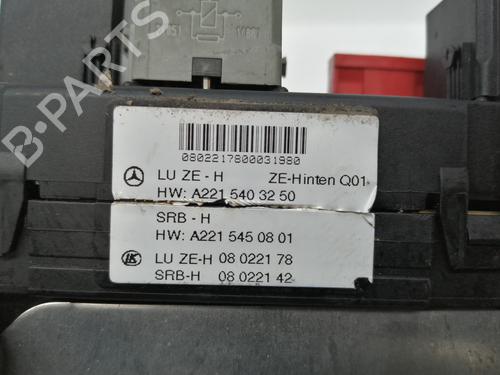 Fuse box MERCEDES-BENZ S-CLASS (W221, V221) S 450 CDI (221.028, 221.128) | BP12521180E1 