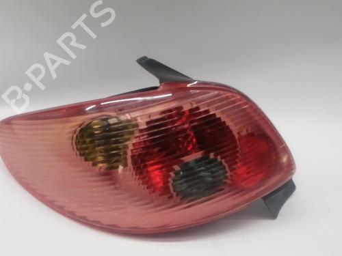 Used Left taillight PEUGEOT 206 Hatchback (2A/C) 1.4 HDi eco 70 (68 hp) 30288487