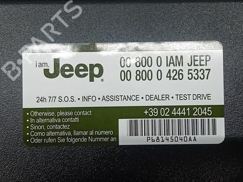 Left sun visor JEEP GRAND CHEROKEE IV (WK, WK2) 3.0 CRD V6 4x4 | BP36935516I1 - Image 2