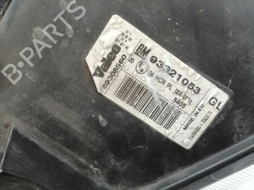 Right headlight OPEL MERIVA A MPV (X03) 1.4 16V Twinport (E75) | BP17052828C29 