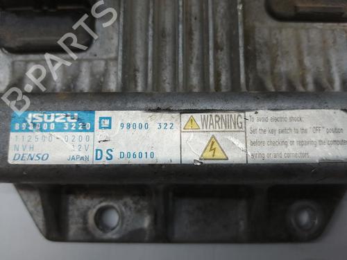 Engine control unit (ECU) OPEL MERIVA A MPV (X03) 1.7 CDTI (E75) | BP37428792M57 - Image 2