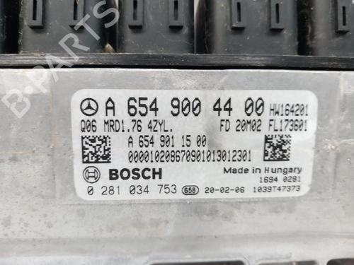 Engine control unit (ECU) MERCEDES-BENZ V-CLASS (W447)  | BP29393701M57 